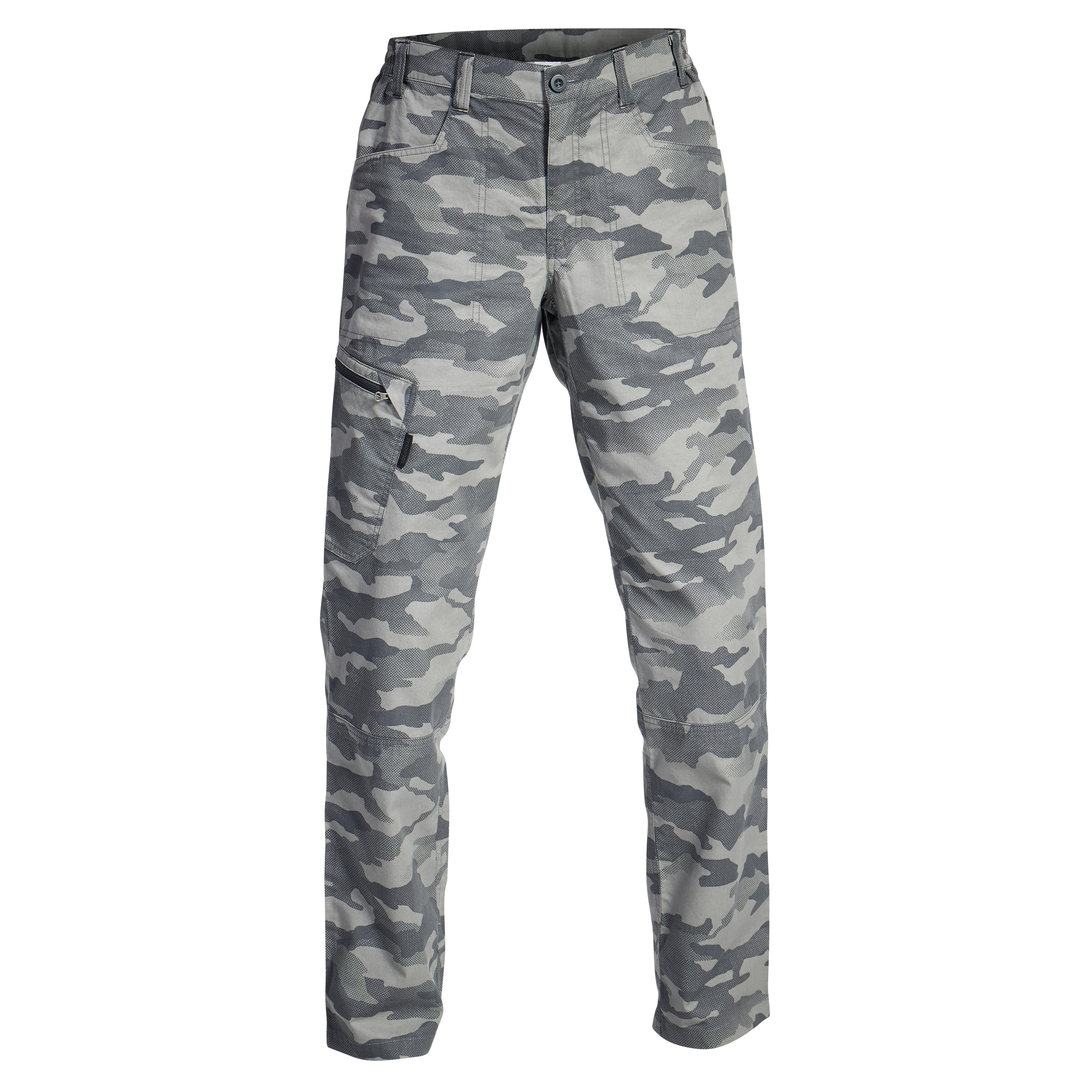 Hose leicht 100 Camouflage Halftone grau
