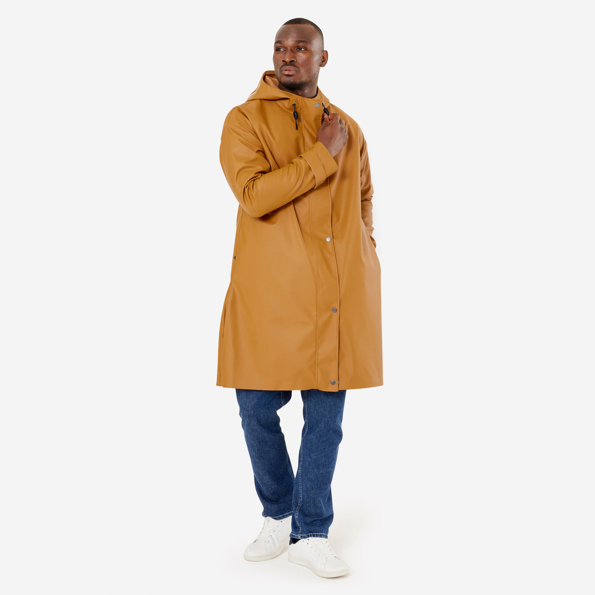 Fahrrad Parka wasserdicht City unisex ocker