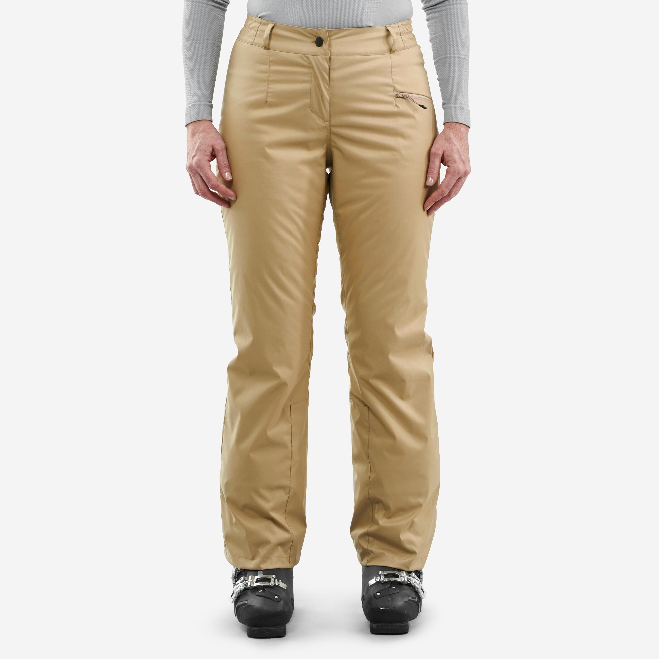 Skihose Damen warm – 100 beige