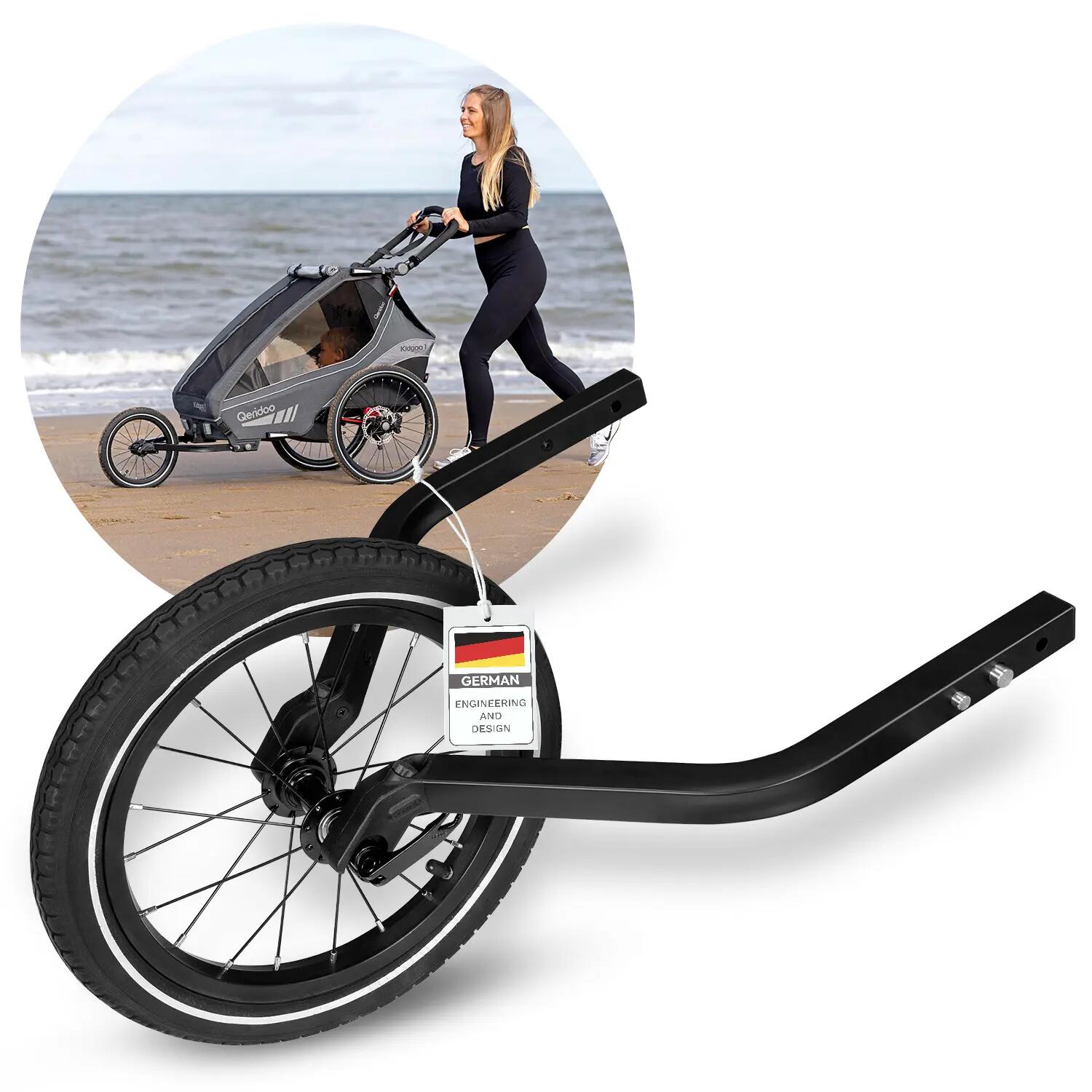 14″ Joggerrad für Einsitzer – Fahrradanhänger