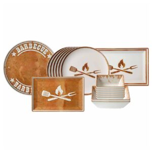 Ritzenhoff & Breker Grillgeschirr-Set Rusty 17-tlg.