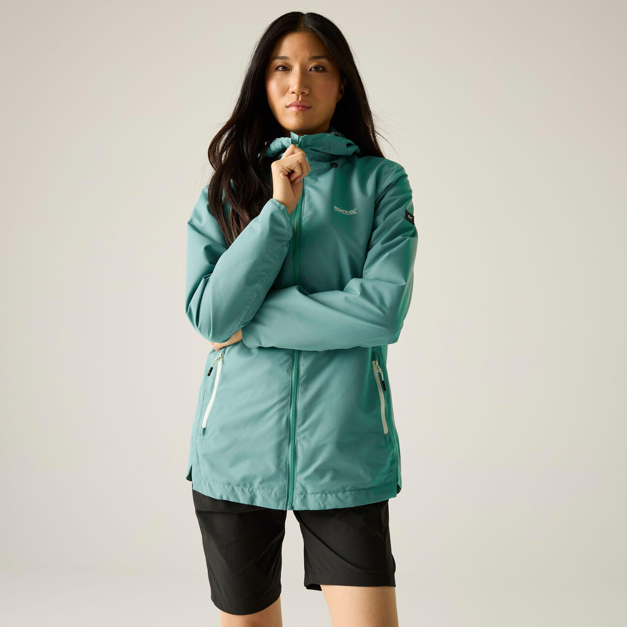 Hamara IV Damen-Regenjacke mit Kapuze
