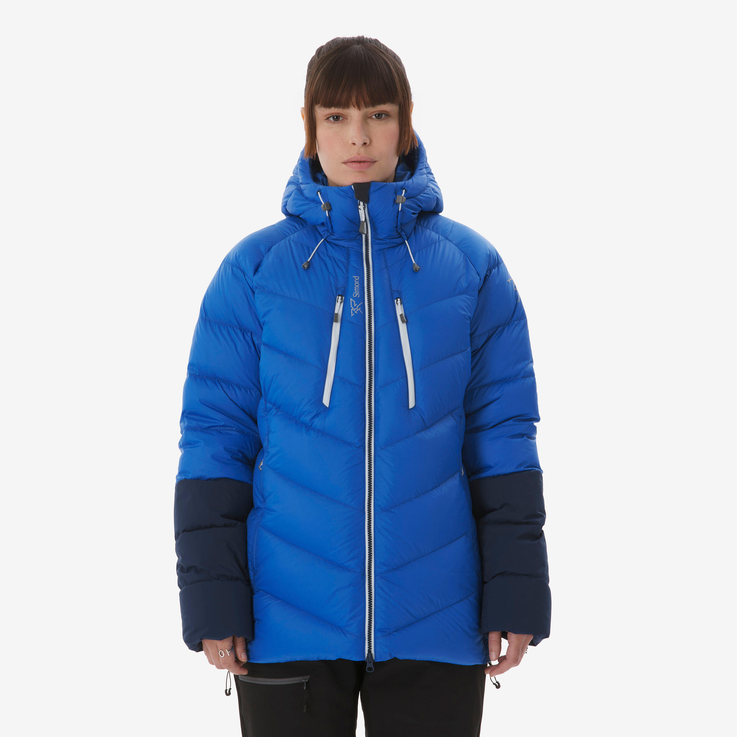 Damen Daunenjacke – Makalu blau