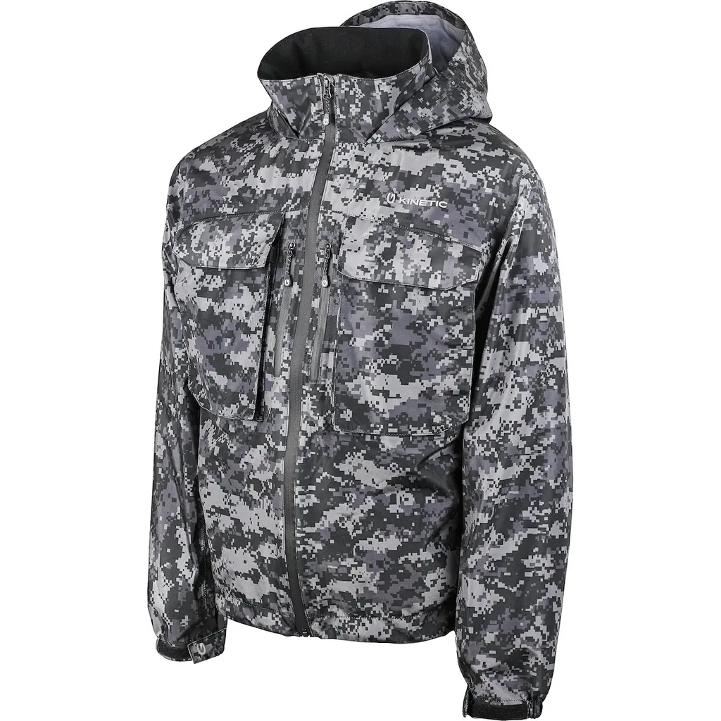 Kinetic Camorush Jacke XXL Grey Camo