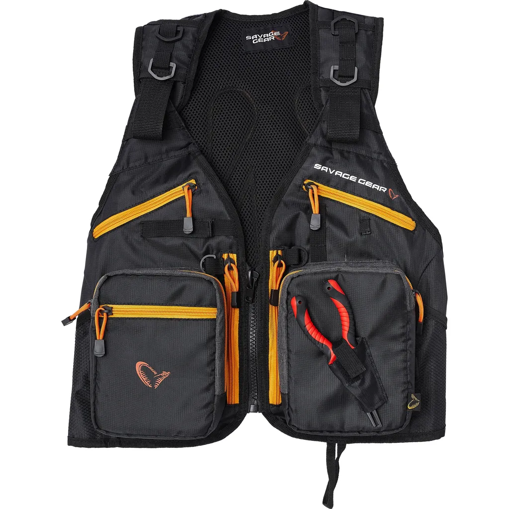 Savage Gear Pro-Tact Spinning Vest One Size Black