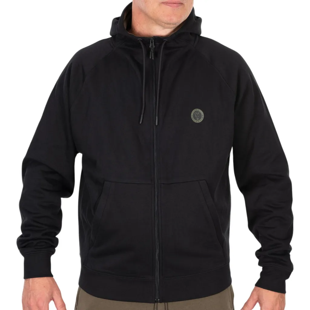 Fox Collection Zipped Hoody L Black