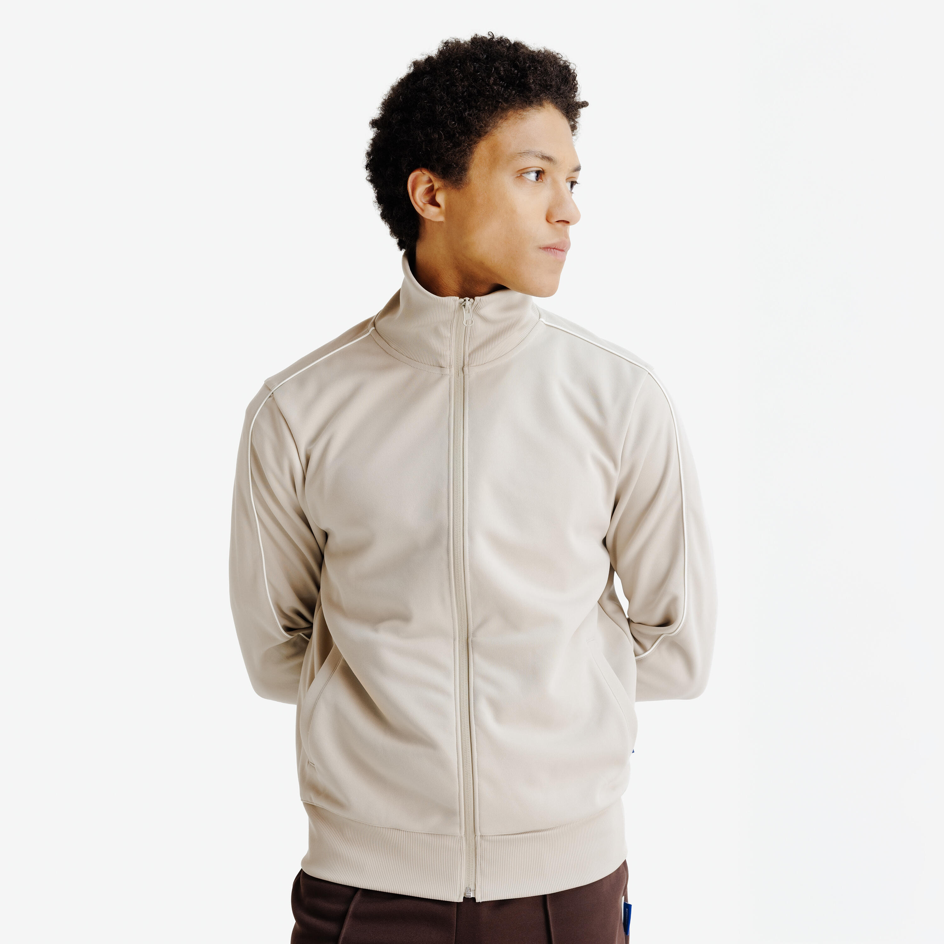 Trainingsjacke Herren – Heritage beige