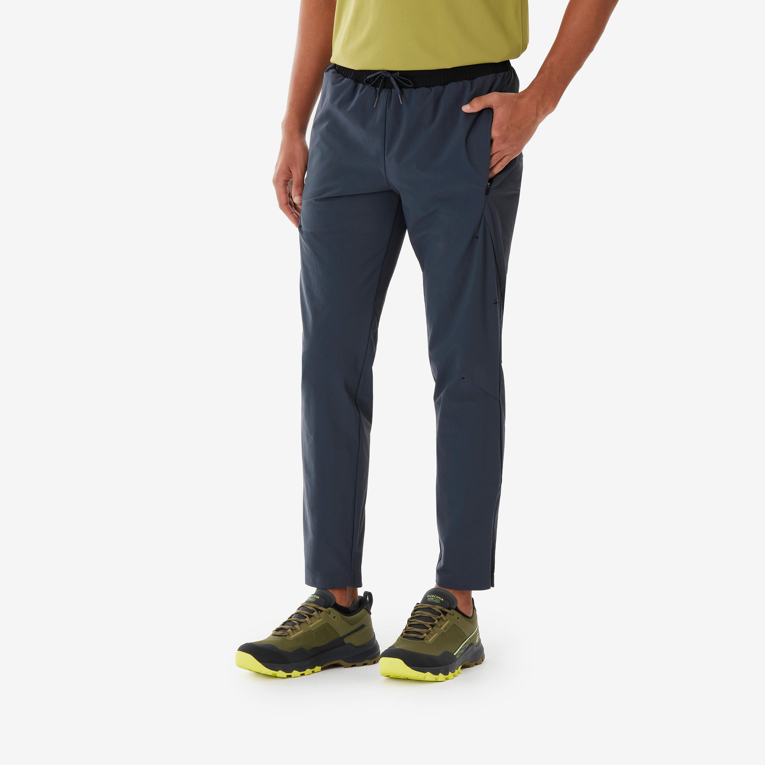 Wanderhose Herren – MH500 Light dunkelgrau