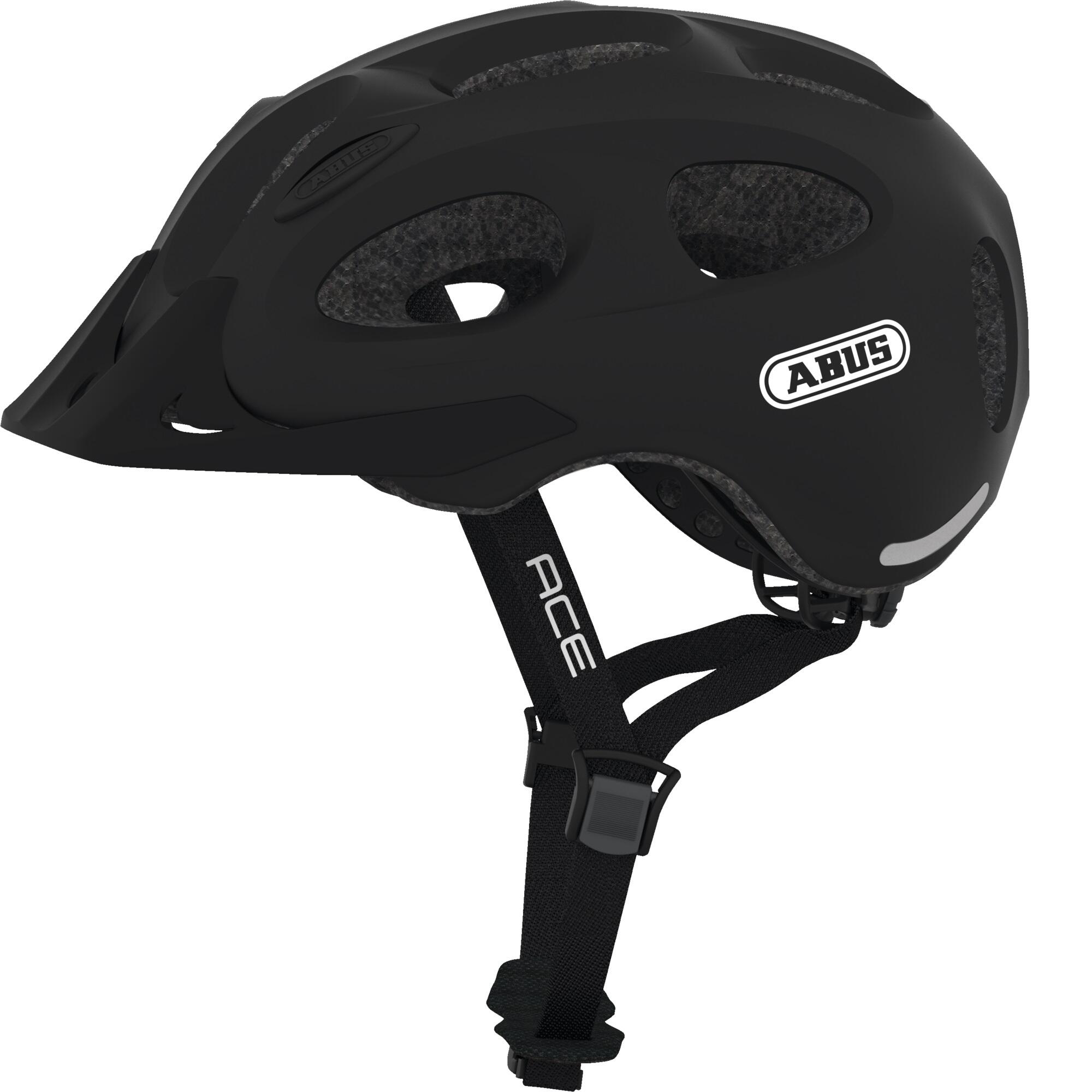 Fahrradhelm City ABUS YOUN I-ACE schwarz