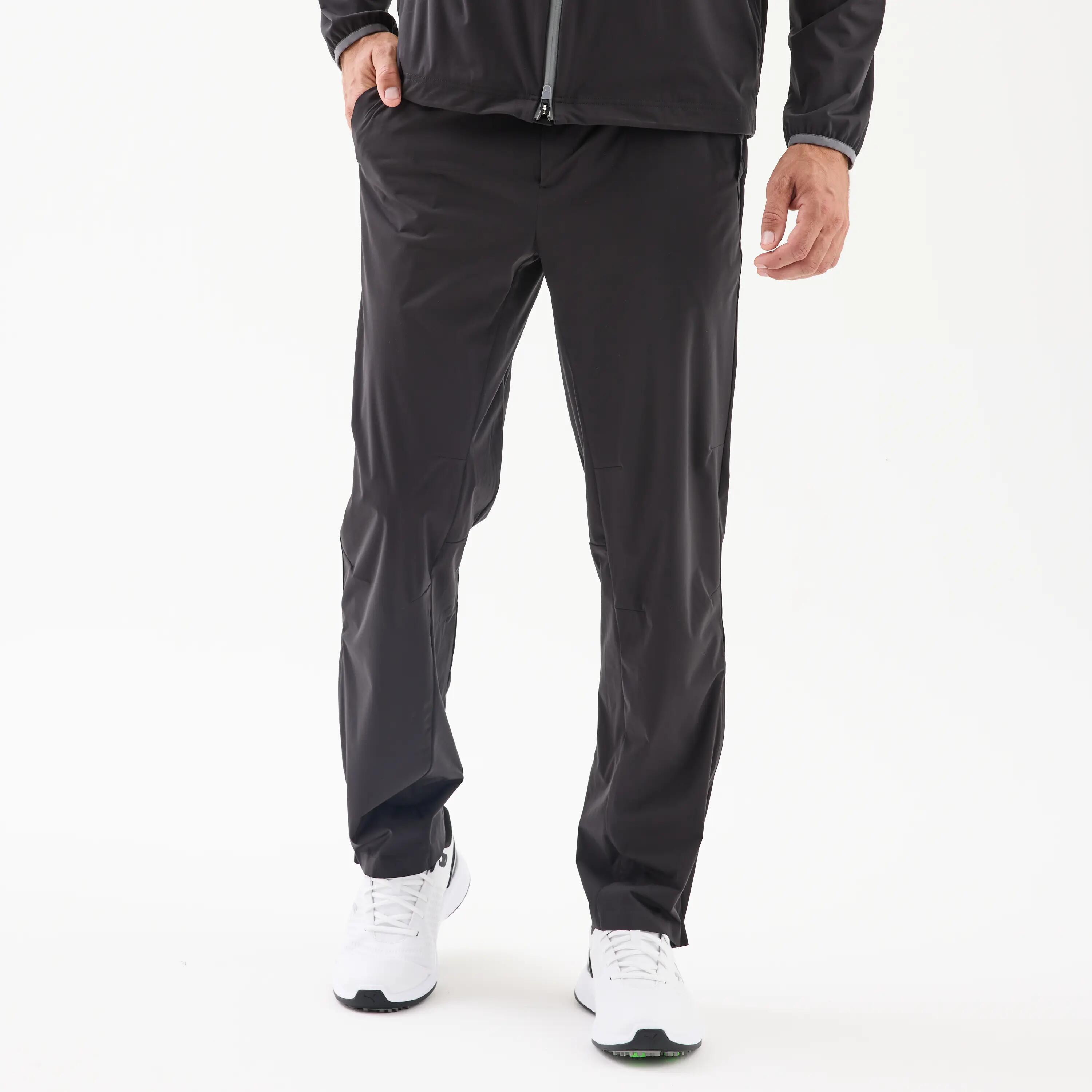 Herren Golf Regenhose wasserabweisend – Raincell schwarz