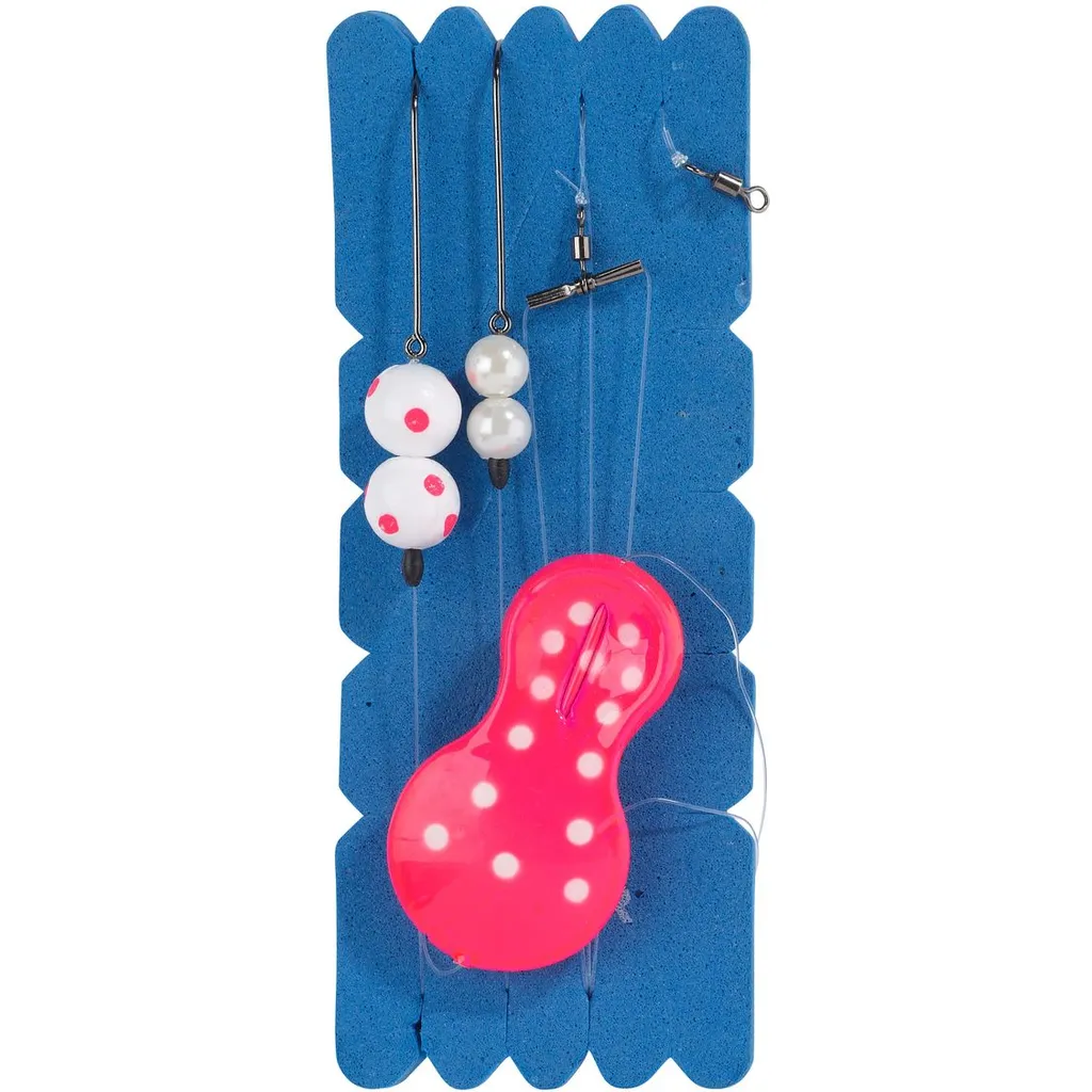Balzer Inline Plattfisch Blinker System Fertigmontage #1 80g Pink/Weiß