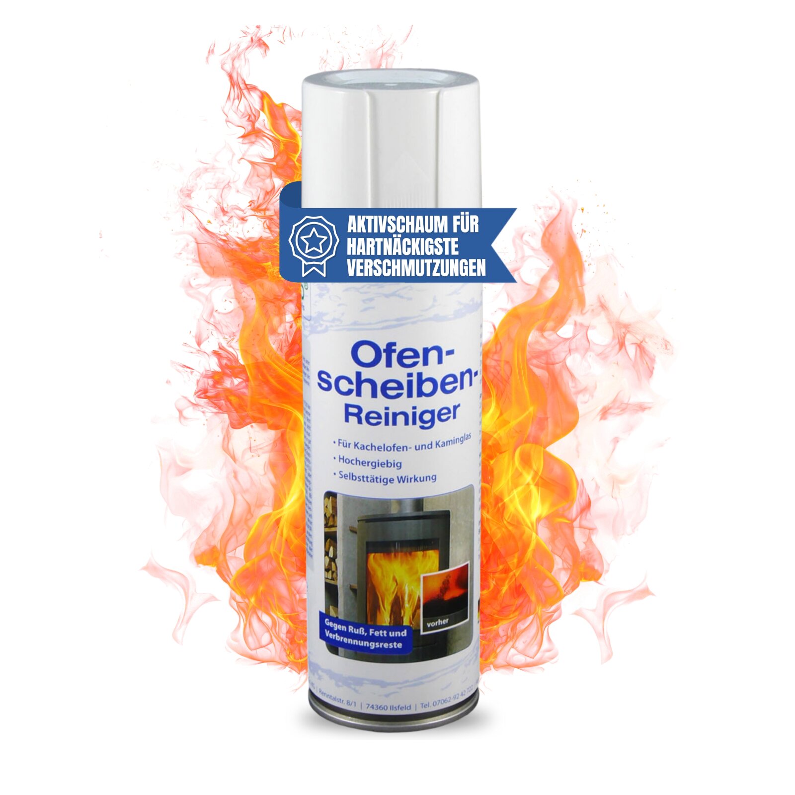 S-Pro Ofen- und Kamin-Scheibenreiniger