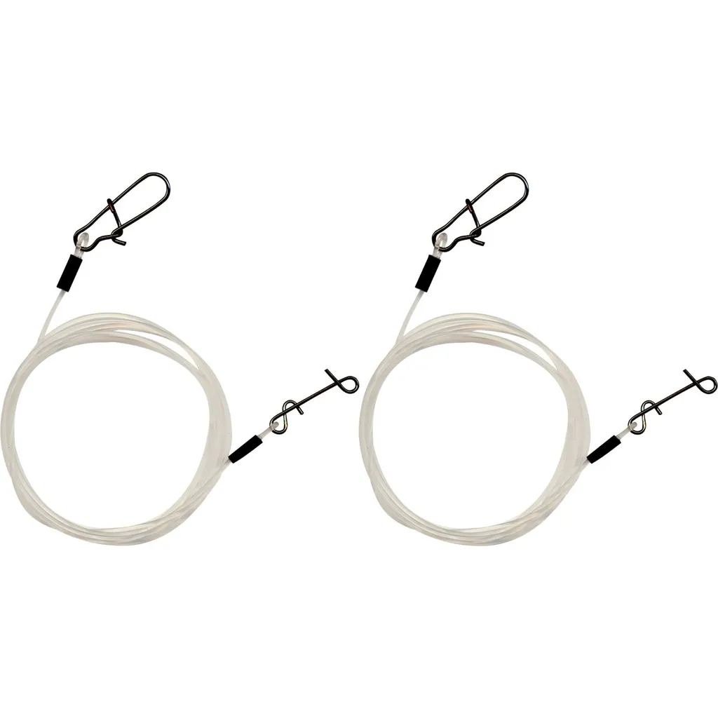 Seika Pro Fluorocarbon Vorfach mit No Knot Verbinder 60cm 30kg 0.8mm