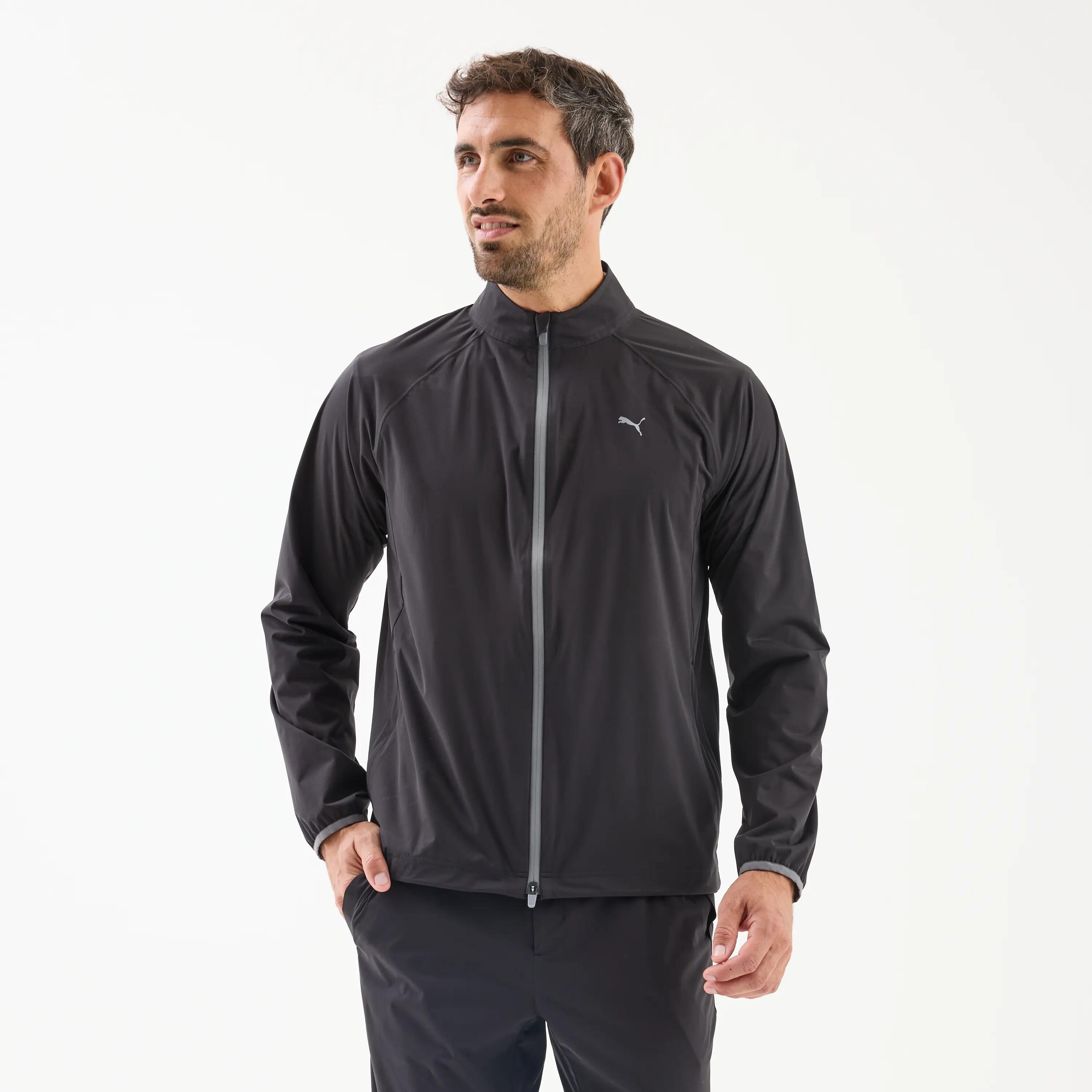 Herren Golf Regenjacke wasserabweisend – Raincell schwarz