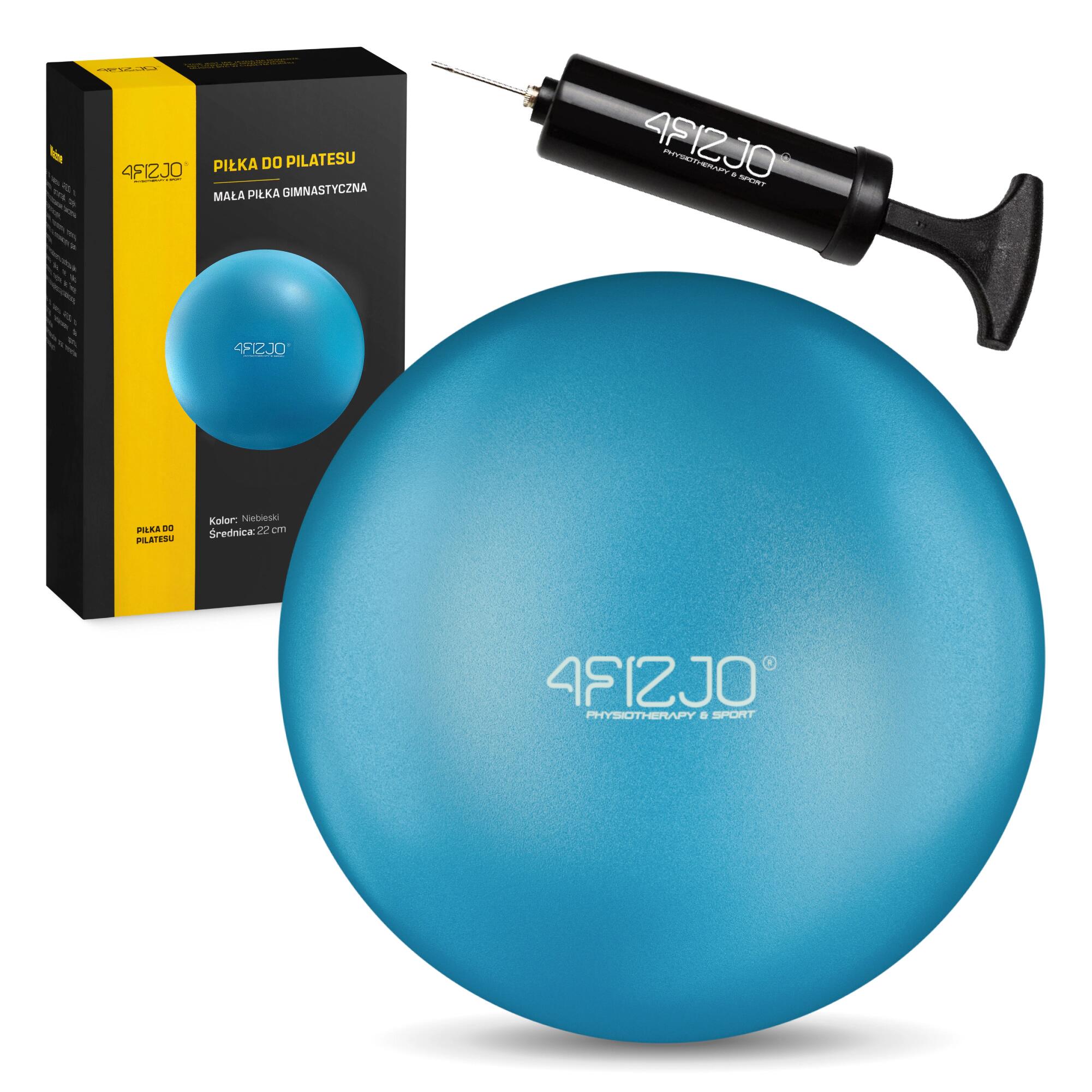 Kleiner Pilates Rehabilitationsball für Übungen 4FIZJO 22 cm