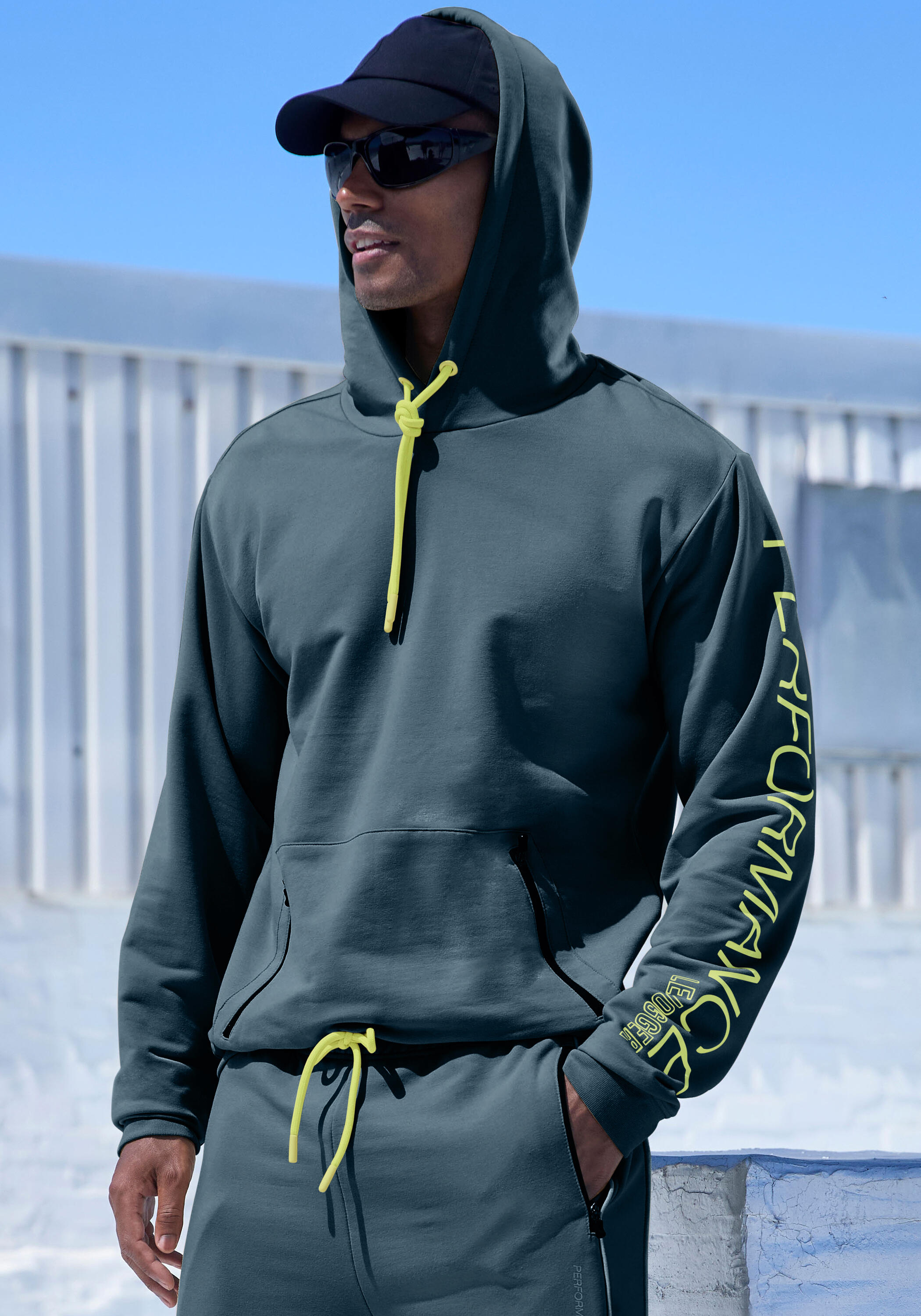 Herren Kapuzensweatshirt
