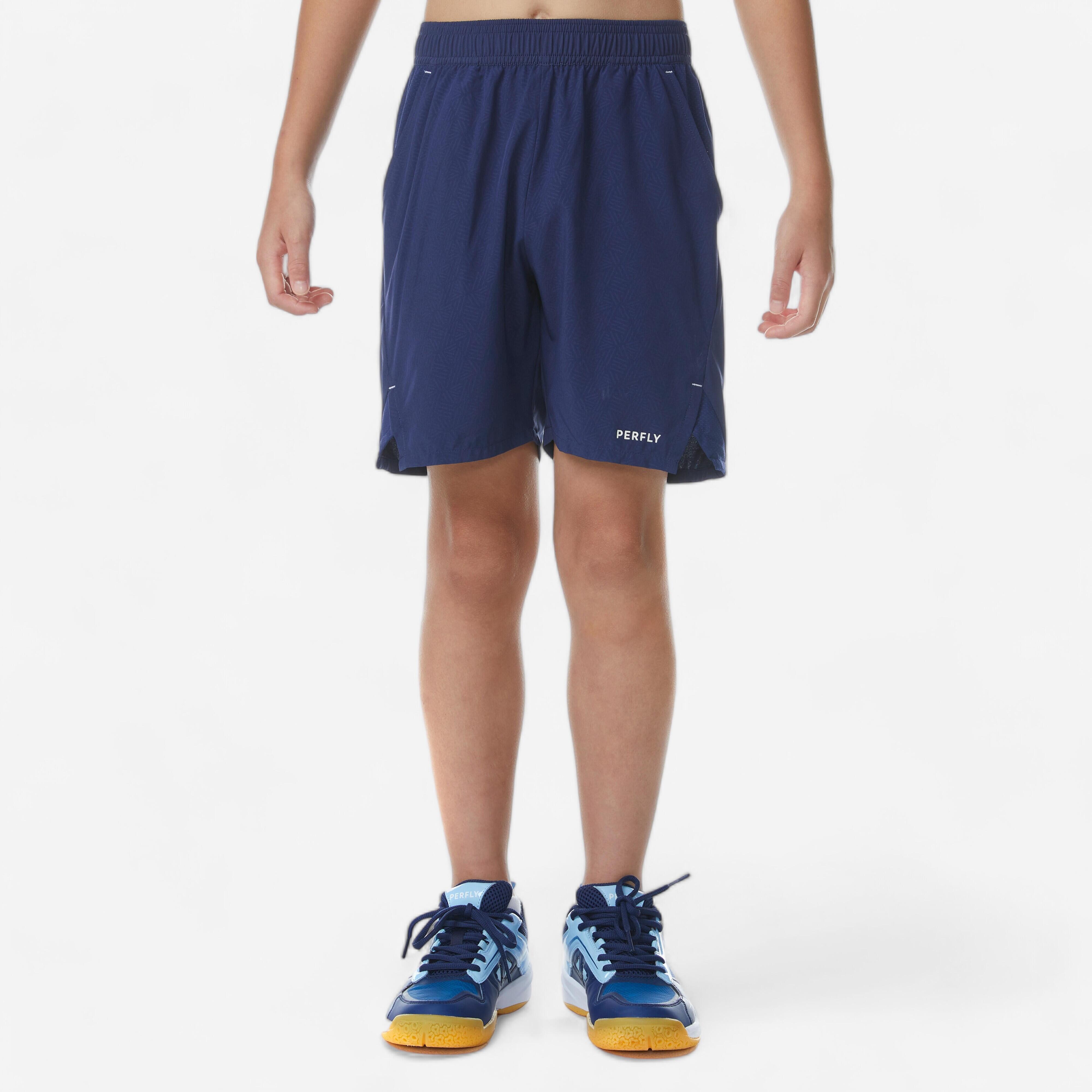 Kinder Badmintonshorts – 560 marineblau
