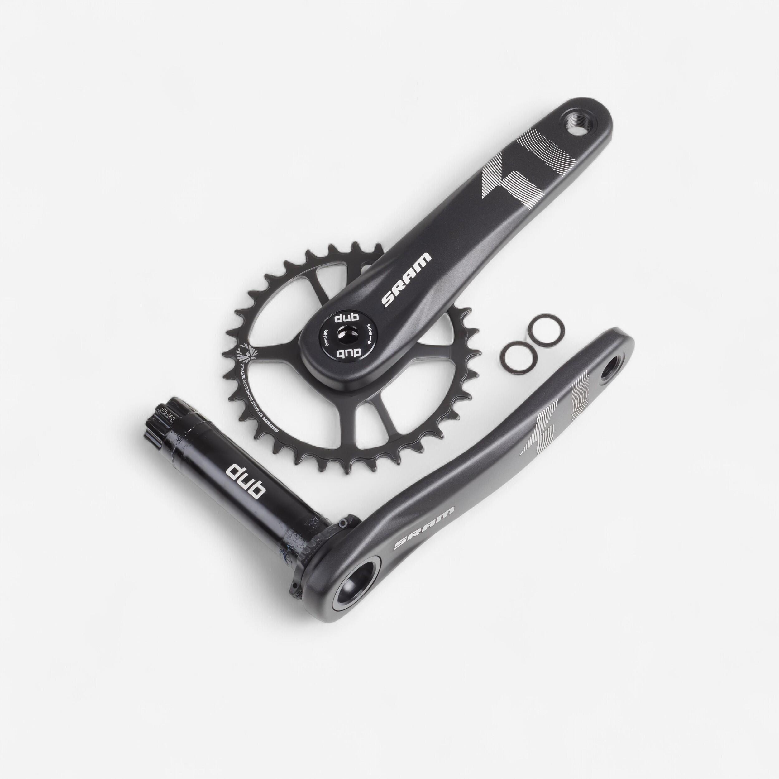 Kurbelgarnitur 1-fach SRAM X1 32 Zähne 170 mm DUB