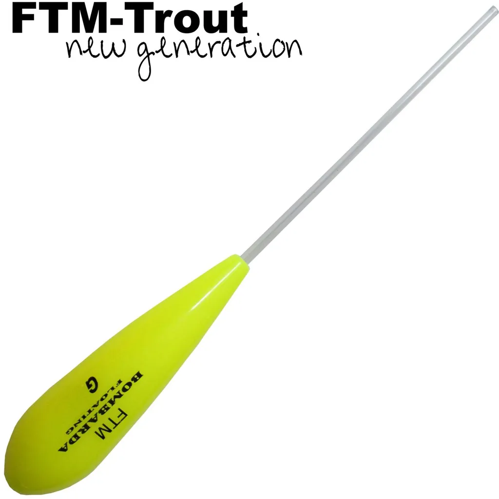 FTM Bombarde floating fluo yellow – Sbirolino 18g