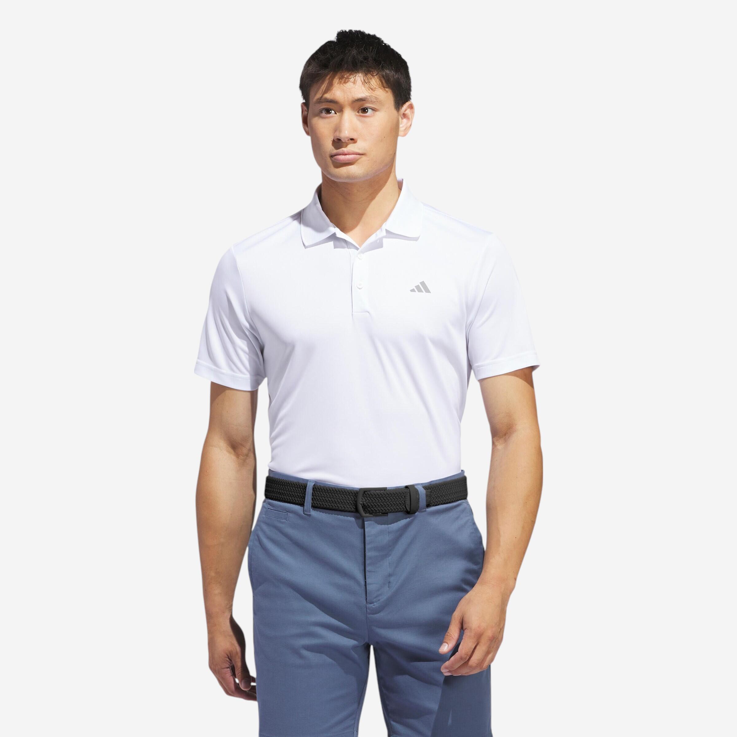 Herren Poloshirt – kurzarm weiss