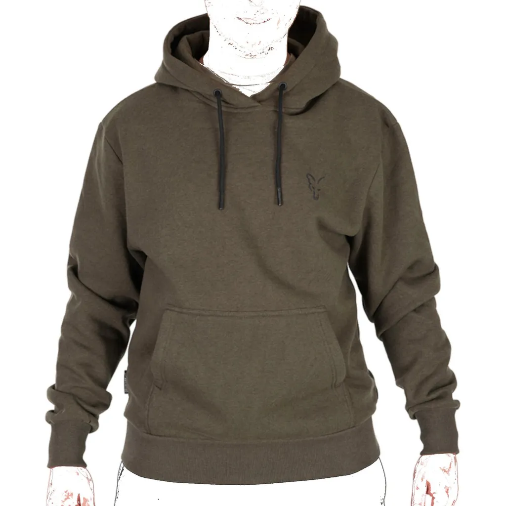 Fox Collection Hoody Green & Black S