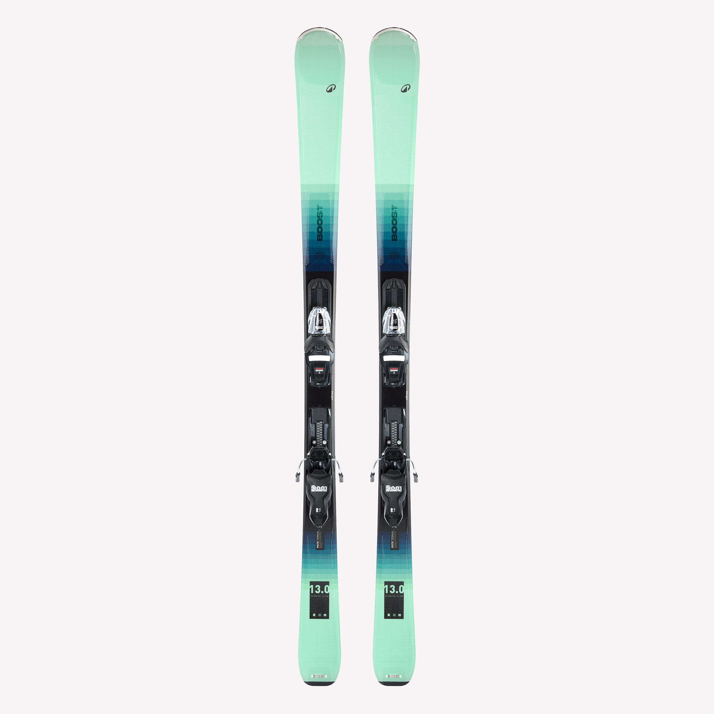 Ski Piste inkl. Bindung Herren – Boost 500 grün