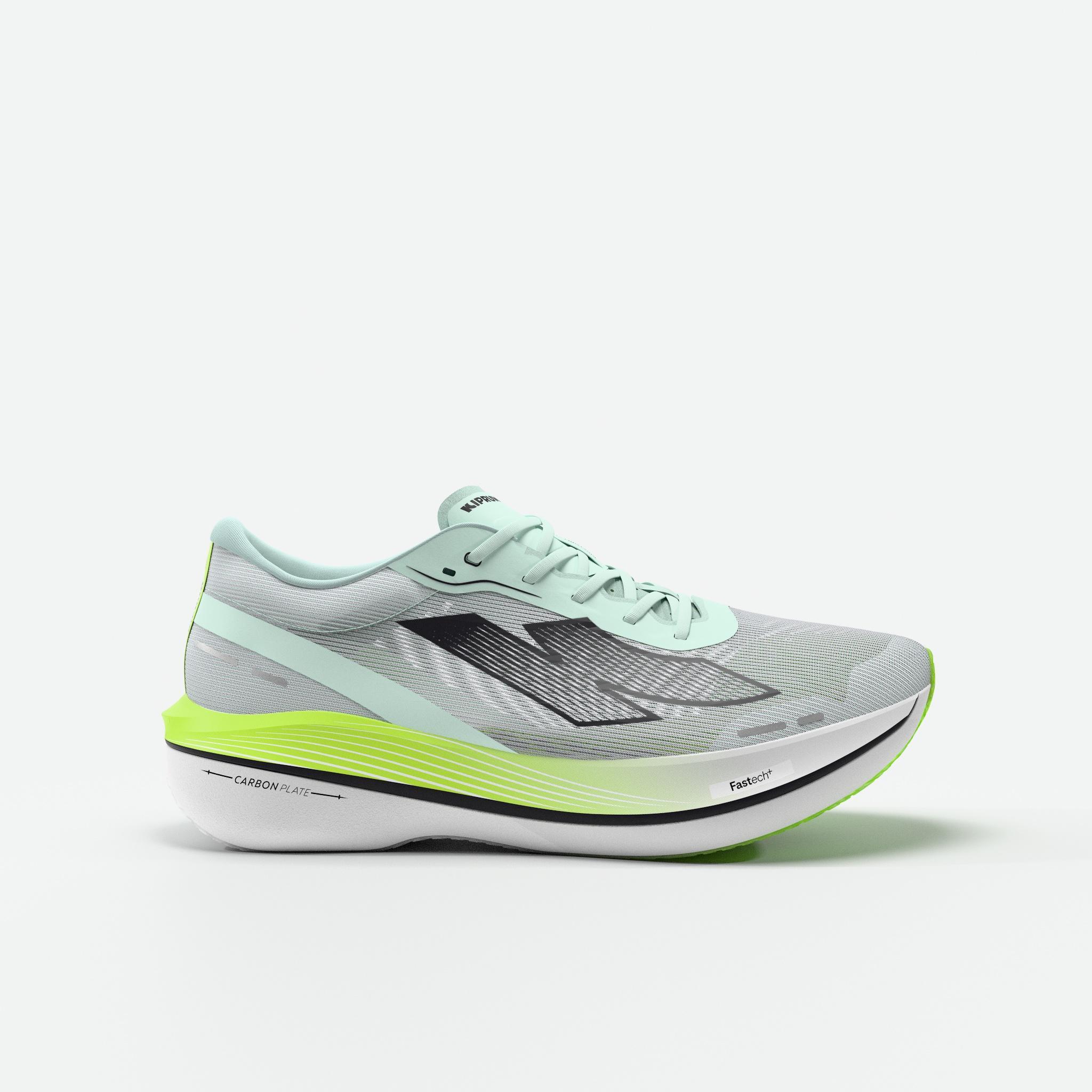 Laufschuhe Herren Carbon – Kipstorm Challenger grün/gelb