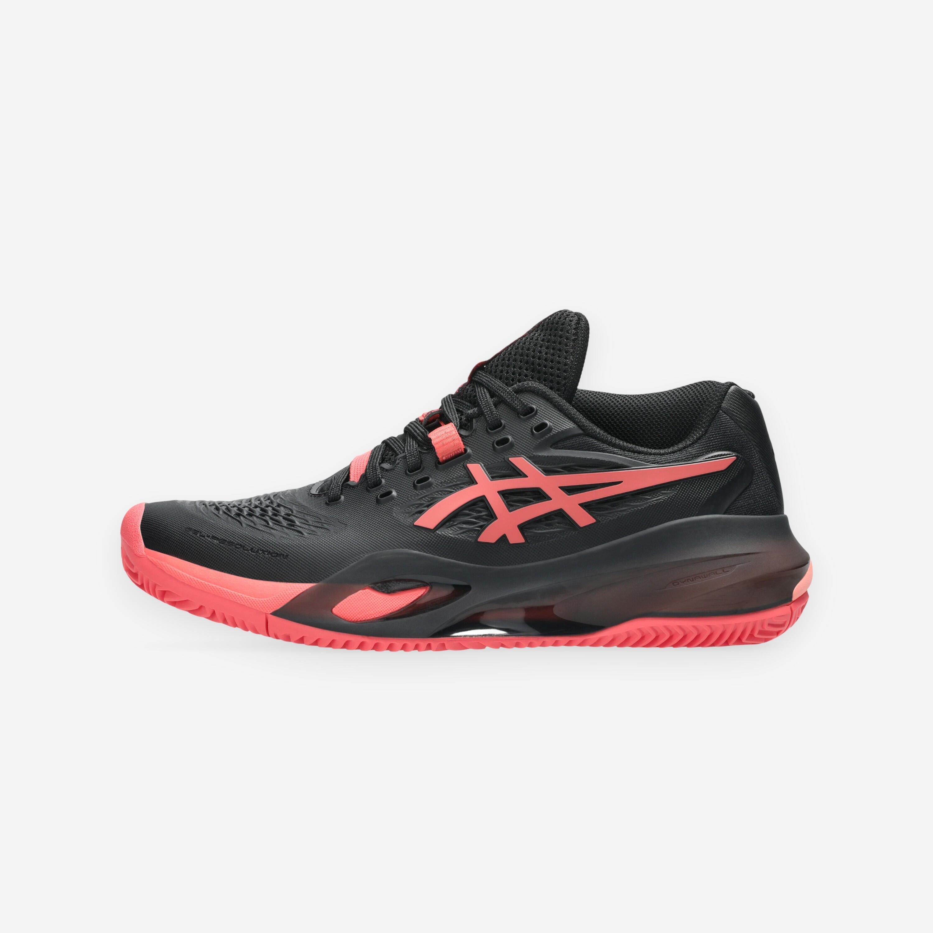 Damen Tennisschuhe Sandplatz – Gel Resolution X schwarz/rosa
