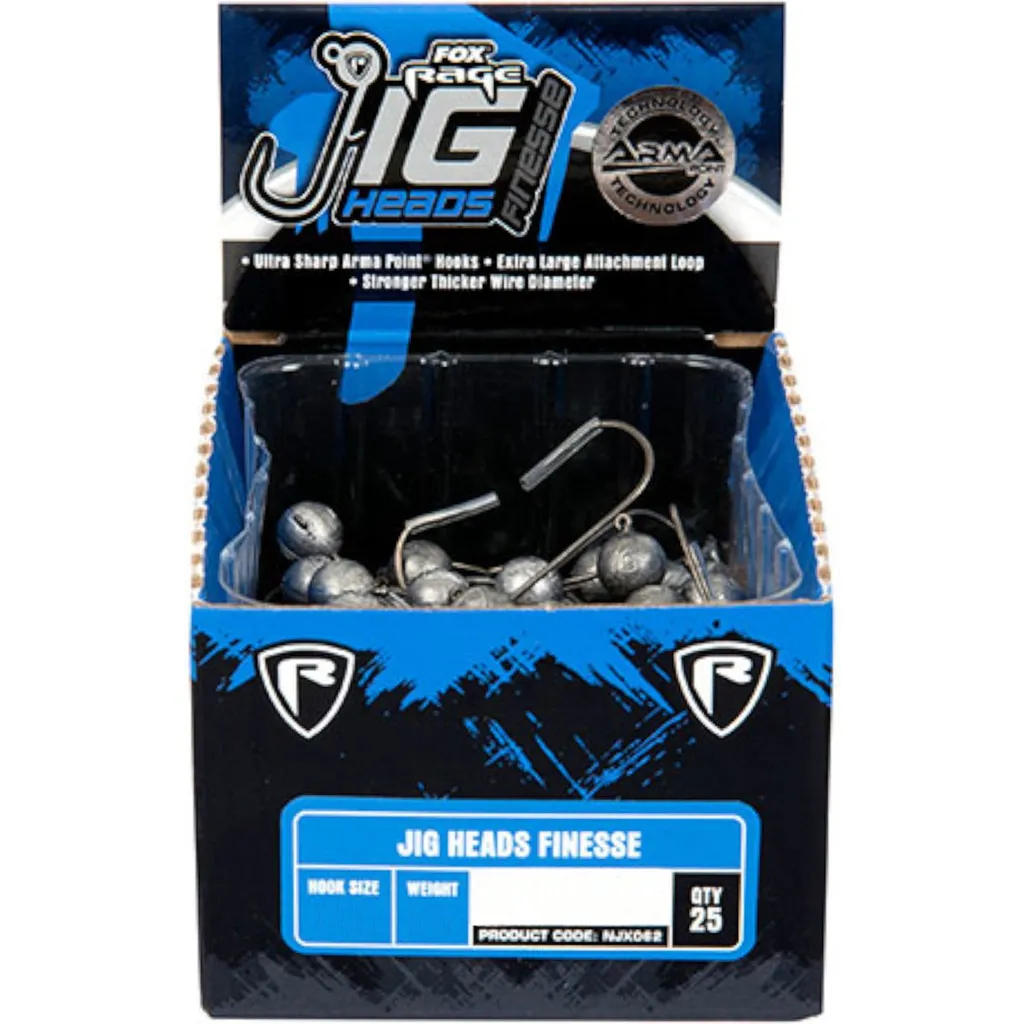Fox Rage Jig Head Bulk 20g #3/0