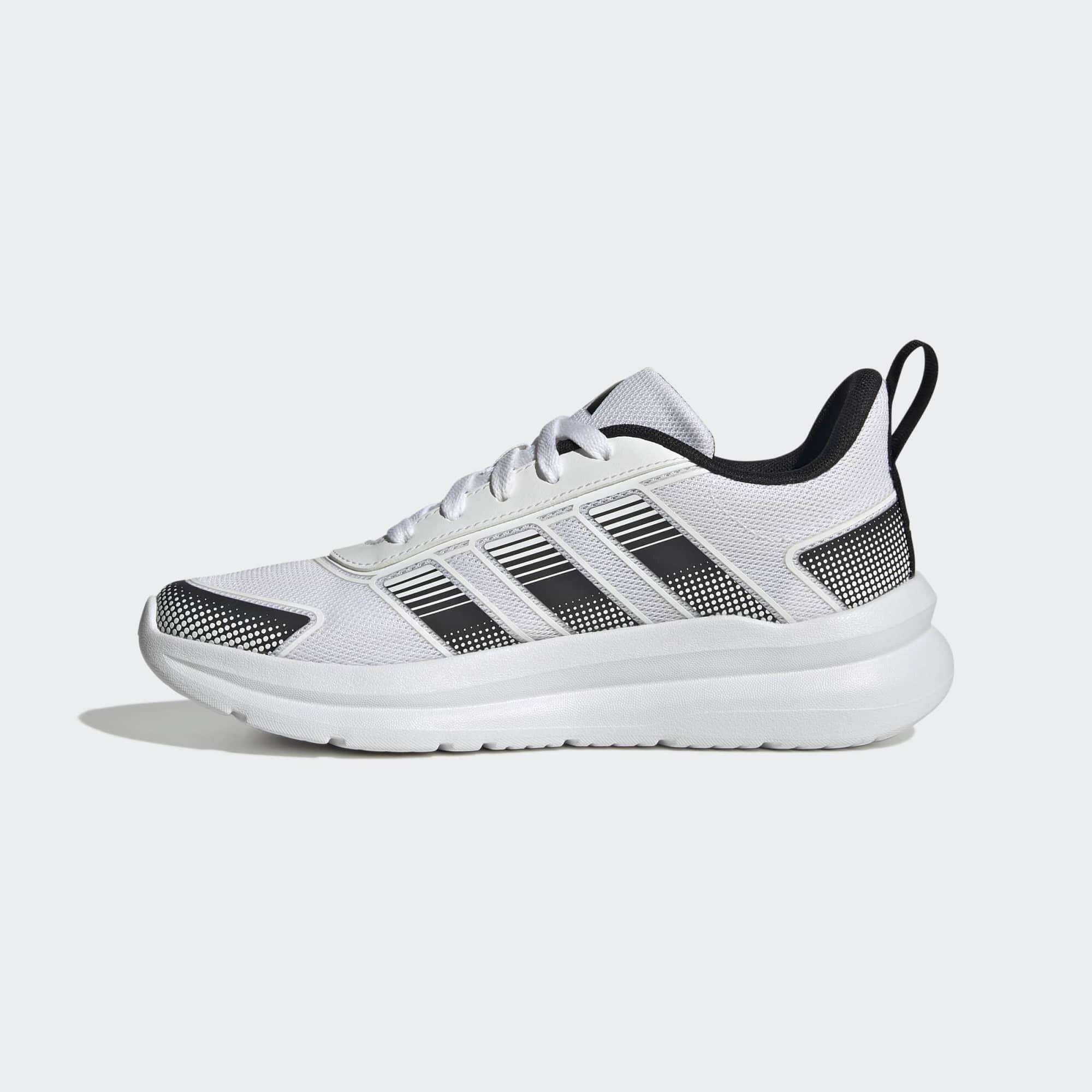 Sportschuhe Kinder atmungsaktiv weiß/schwarz