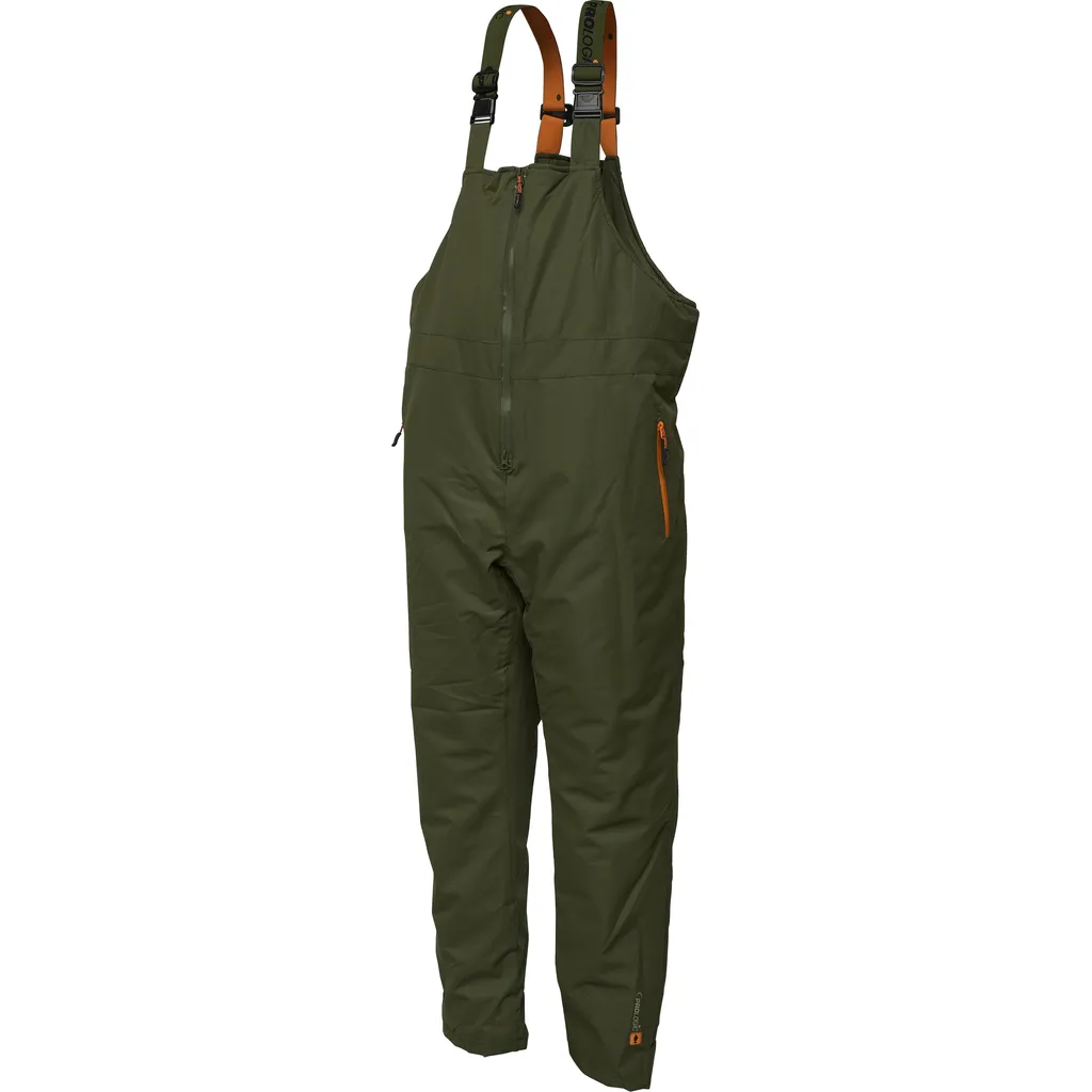Prologic Litepro Thermo Bib and Brace XL Olive Green