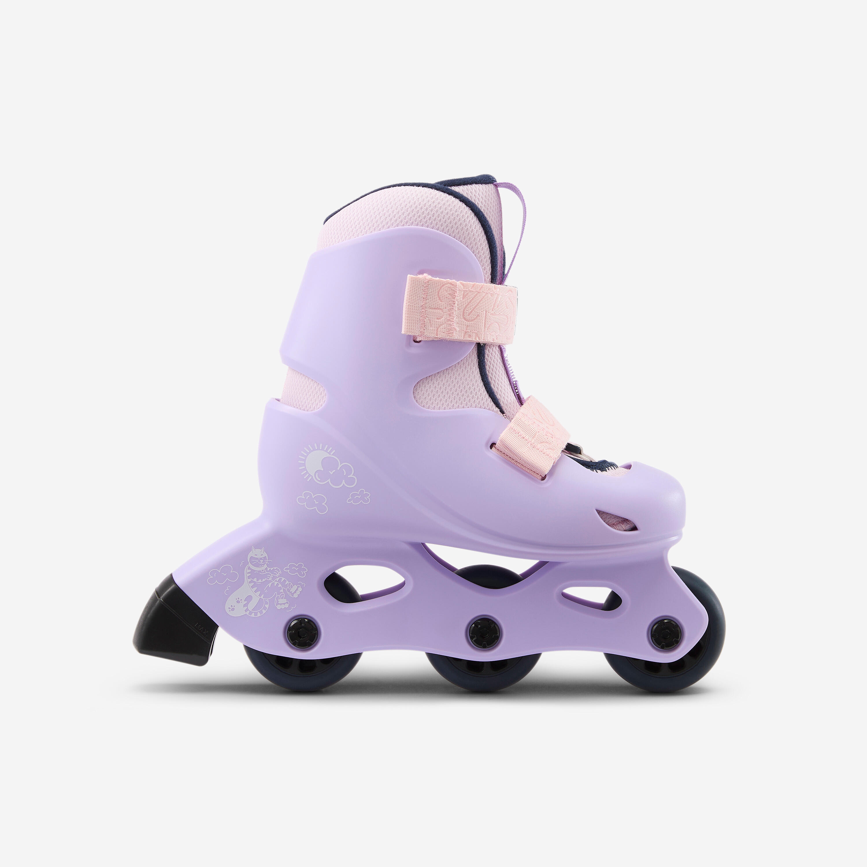Inline Skates Inliner Kinder – Learn 100 lila