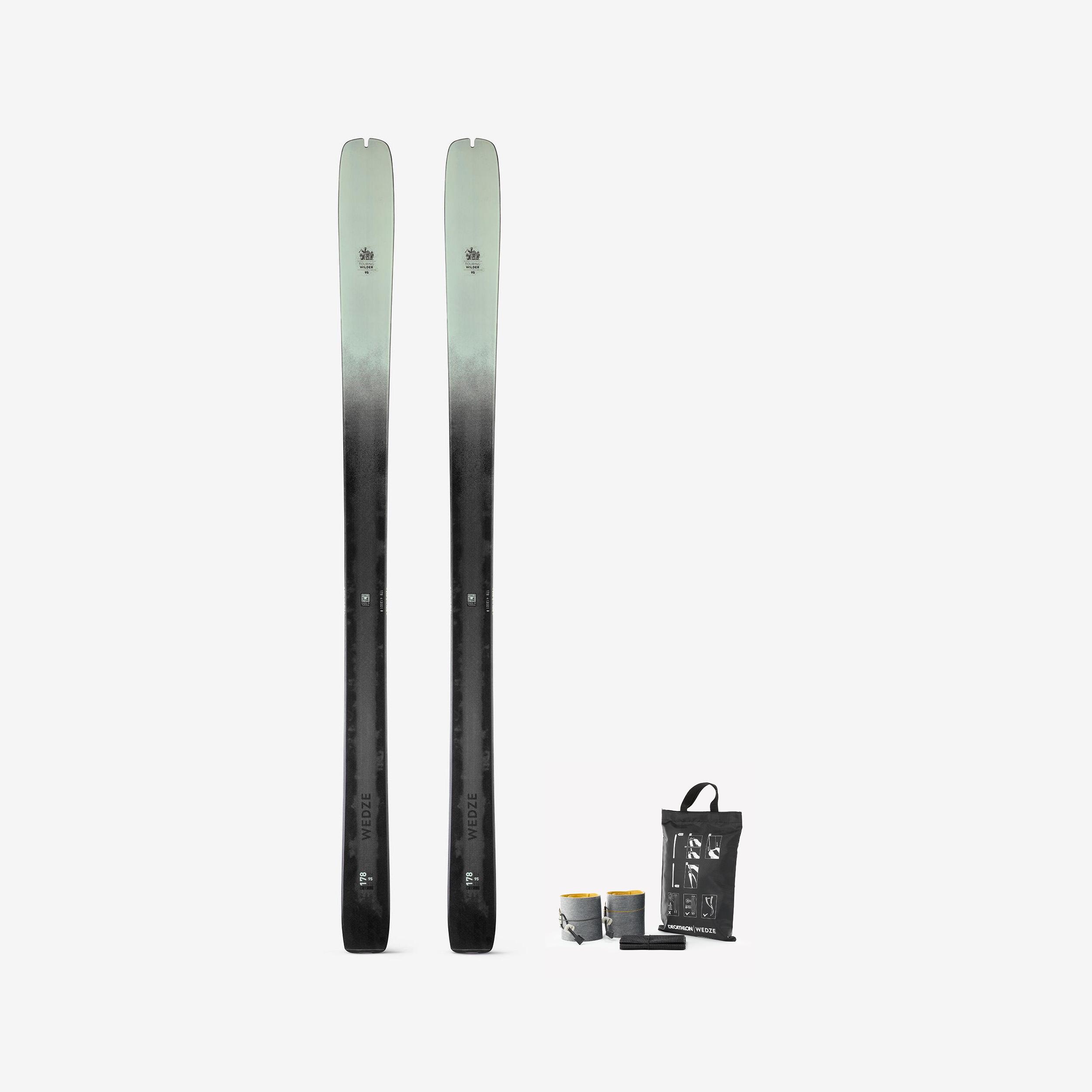 Tourenski Carbon mit Fell und ohne Bindung – Wilder 95