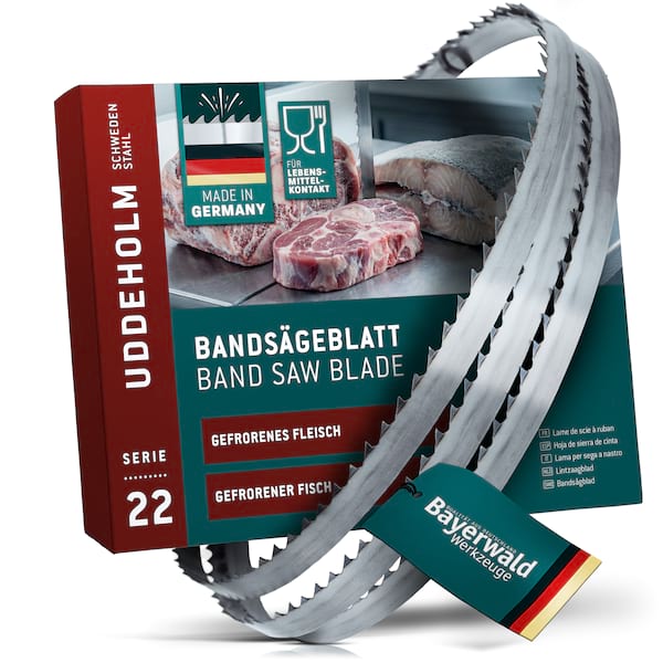 Bayerwald Fleischerei Bandsägeblatt 1000 x 16 x 0.6 x 8.5 ZAB