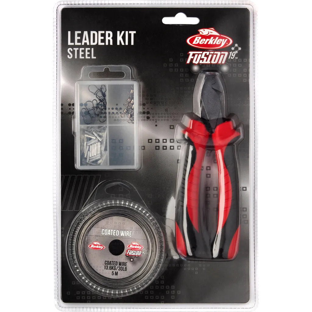 Berkley Fusion19 Leader Kit 5m 13.6kg Steel