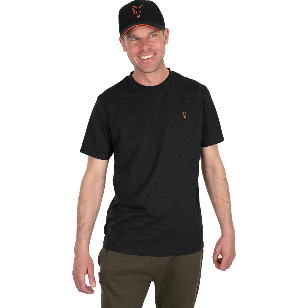 Fox Collection T Black/Orange T-Shirt 2XL