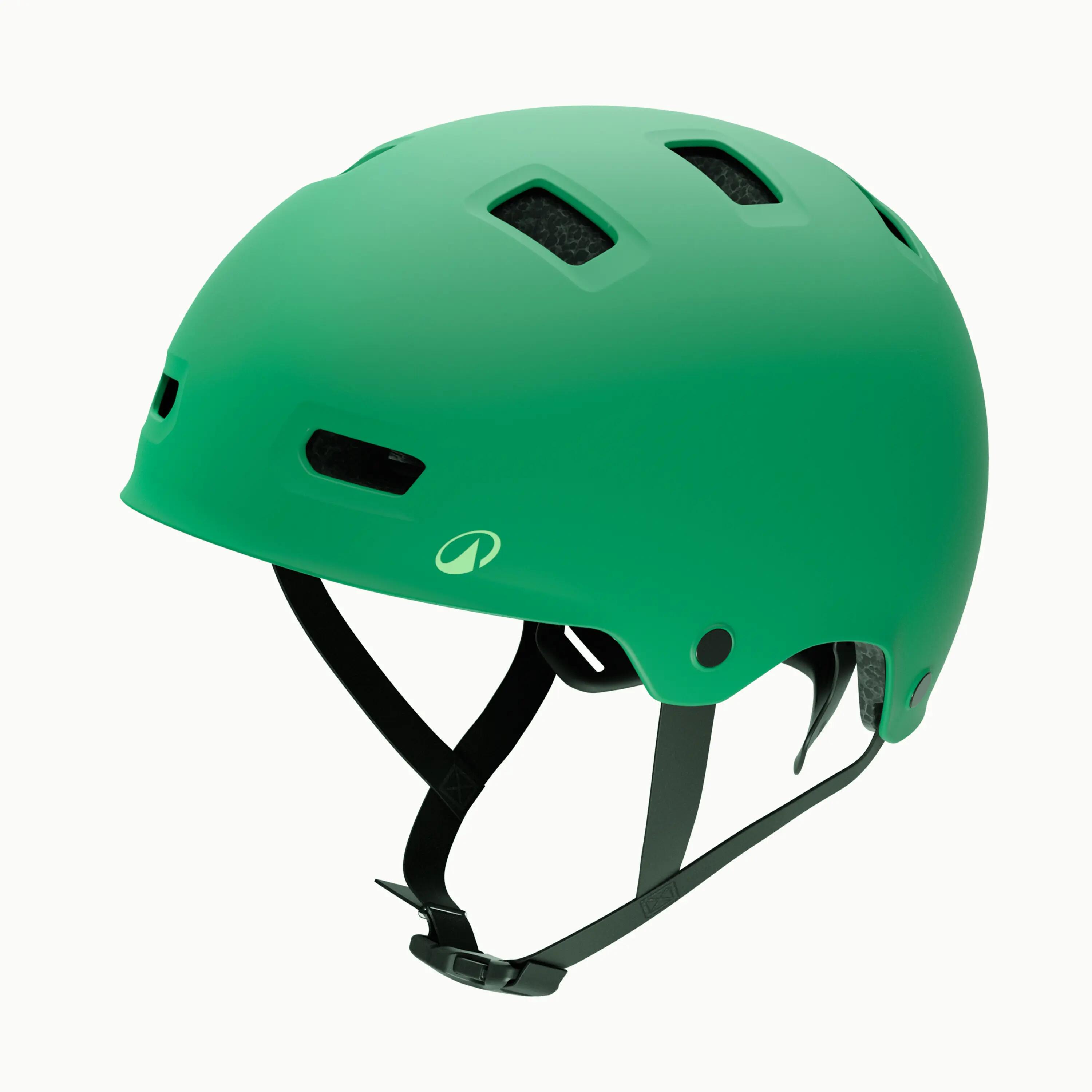 Fahrradhelm Bowl Move 500 47–59 cm Kinder grün