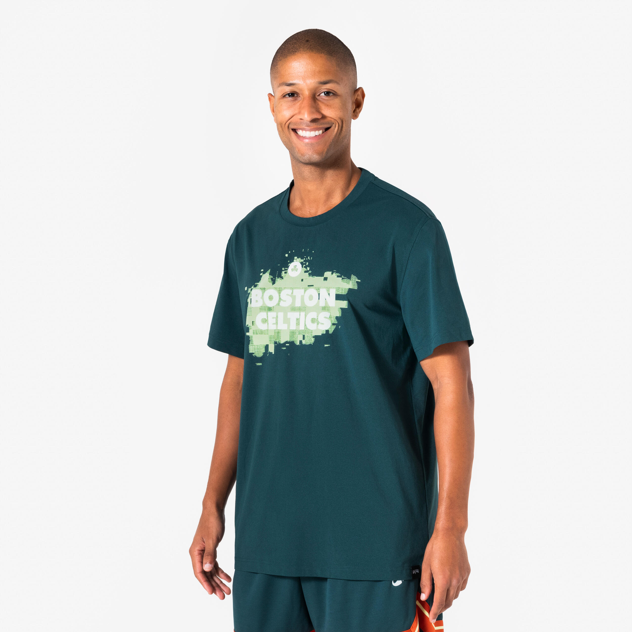 Damen/Herren Basketball T-Shirt NBA Celtics – 900 grün