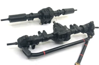 2PCS Front-Hinterachse für 1/10 RC Rock Crawler Axial SCX10 90046 AR44
