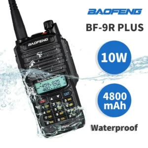 Baofeng UV-9R plus Walkie Talkie UV 9R Hochleistung 10W Wasserdicht Tragbar Jagdradio UV9R Dual Band HF Transceiver 20KM