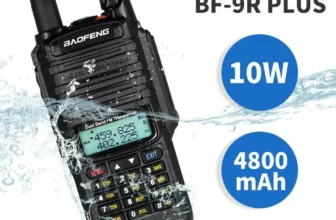 Baofeng UV-9R plus Walkie Talkie UV 9R Hochleistung 10W Wasserdicht Tragbar Jagdradio UV9R Dual Band HF Transceiver 20KM