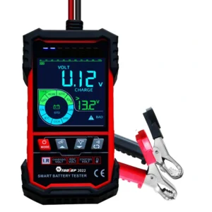 Intelligenter Batterietester TOOLTOP mit 3,2-Zoll-Farbdisplay, intelligente Batterieauswahl unterstützt 12,0V 24,0V