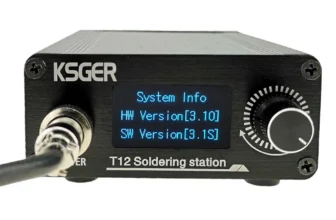 KSGER STM32 V3.1S Lötkolbenstation 120W Einstellbare Temperatur 50-480°C OLED-Bildschirm Aluminiumlegierung Automatische