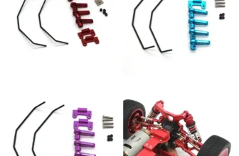 Verbessertes Metall Anti-Roll Bar Set für Wltoys 124008 124010 124019 144001 1/12 1/14 RC Autos Fahrzeug Modelle Ersatzt