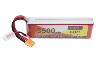 ZOP POWER 11.1V 3500mAh 60C 3S LiPo Akku mit XT60 Stecker für RC Drohne