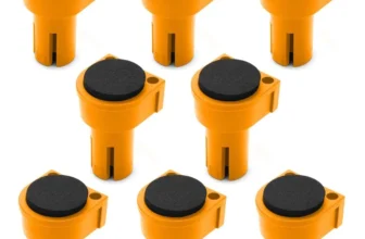 8PCS Arbeitsbank-Hundeklappe 19mm 20mm EVA-Gummibank-Hundewerkzeug für Arbeitsbanklöcher Rutschfest