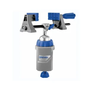 DREMEL Mehrzweck-Spannvorrichtung Tragbare Zwinge Abnehmbare Backen 360° Rotation 50° Neigung Werkstattklemme Halterung