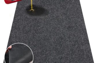 VEVOR Garagenbodenmatte 2235,2 x 5181,6 x 2,4 mm Werkstattboden 820-850 g/m² Garagenboden Filz & TPE Öl Auffangmatte Garagenmatte Servicematte Bodenschutz Bodenplatten für Garage