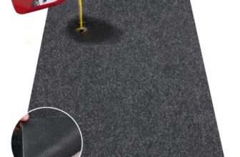 VEVOR Garagenbodenmatte 2286 x 5791,2 x 2,4 mm Werkstattboden 820-850 g/m² Garagenboden Filz & TPE Öl Auffangmatte Garagenmatte Servicematte Bodenschutz Bodenplatten für Garage