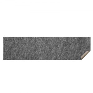 VEVOR Teppichbelag, 635x2400mm, Teppichfliesen, schützende Polsterung aus Gummi für Teppiche, 6mm dick – Anti-Rutsch-Matte aus Filz mit doppelter Oberfläche, Bodenbelag, sicher für alle Böden, grau